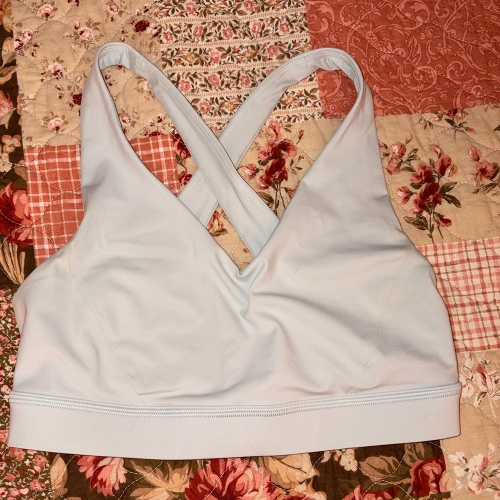lululemon athletica Light Blue Cross-Back Sports Bra